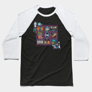 Haunted Mansion Clue Baseball T-Shirt